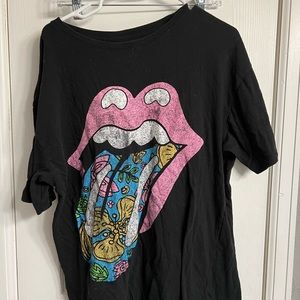 Oversized Rolling Stones Tee